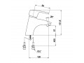 Смеситель для раковины Timo Beverly 0051F black #2