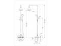 Душевая система Timo Nelson SX-1190 chrome #4