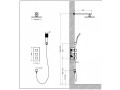 Душевая система встроенная с термостатом Timo Tetra-thermo SX-0179/00SM хром #6