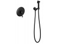Смеситель встроенный с гигиеническим душем Timo Arisa 5309/03SM черный1