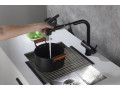 Смеситель для кухни с подключением фильтра и выдвижной лейкой Timo Saona 2346/03FL черный #3