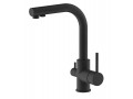 Смеситель для кухни с подключением фильтра Timo Saona 2376/03F черный1