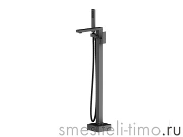 Смеситель напольный для ванны с душем Timo Selene 2200/03Y-CR черный