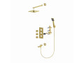 Душевая система встроенная с термостатом Timo Tetra-thermo SX-0199/17SM золото матовое #1