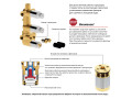 Душевая система встроенная с термостатом Timo Tetra-thermo SX-0199/17SM золото матовое #5